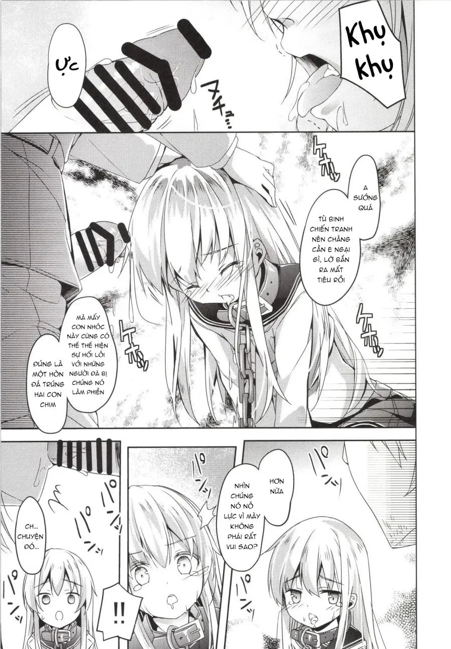 Panpan Hibiki-chan cập bến hàng ngày do hư hỏng nặng 