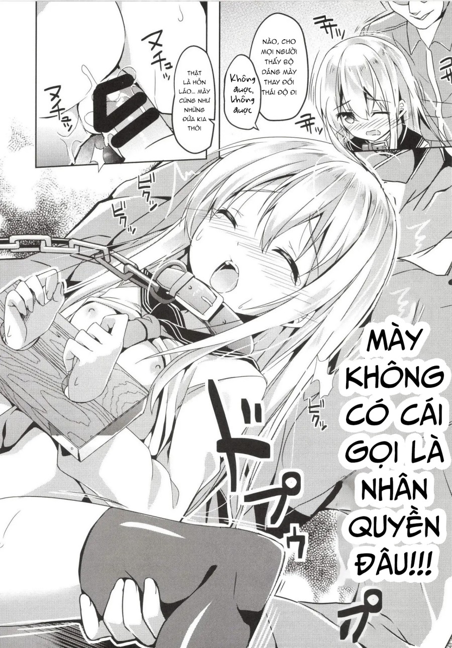Panpan Hibiki-chan cập bến hàng ngày do hư hỏng nặng 