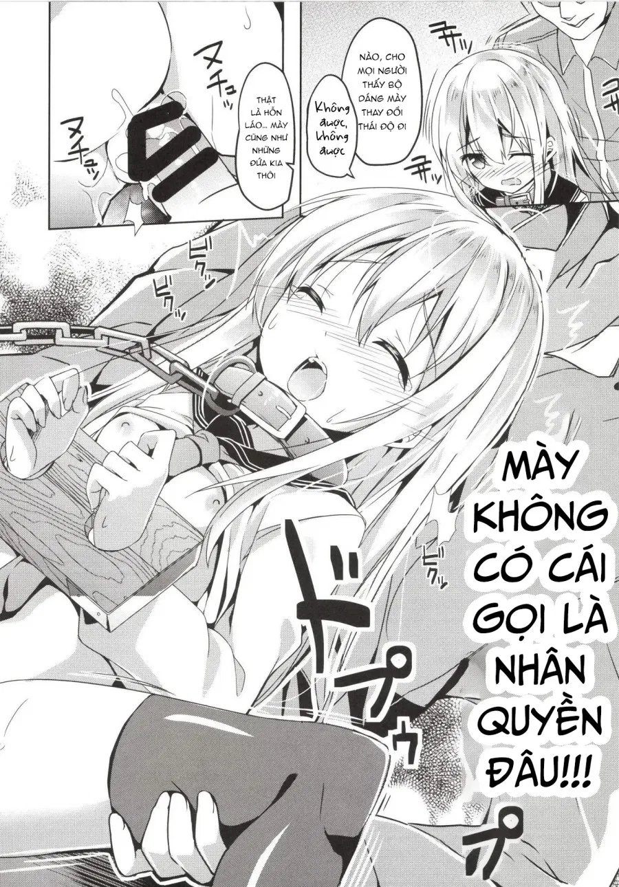 Panpan Hibiki-chan cập bến hàng ngày do hư hỏng nặng 