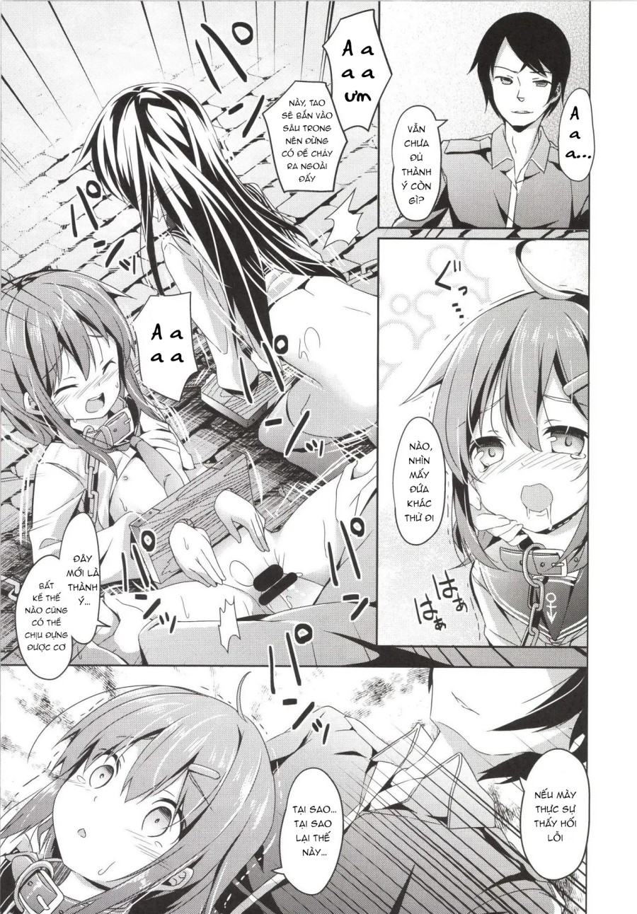 Panpan Hibiki-chan cập bến hàng ngày do hư hỏng nặng 