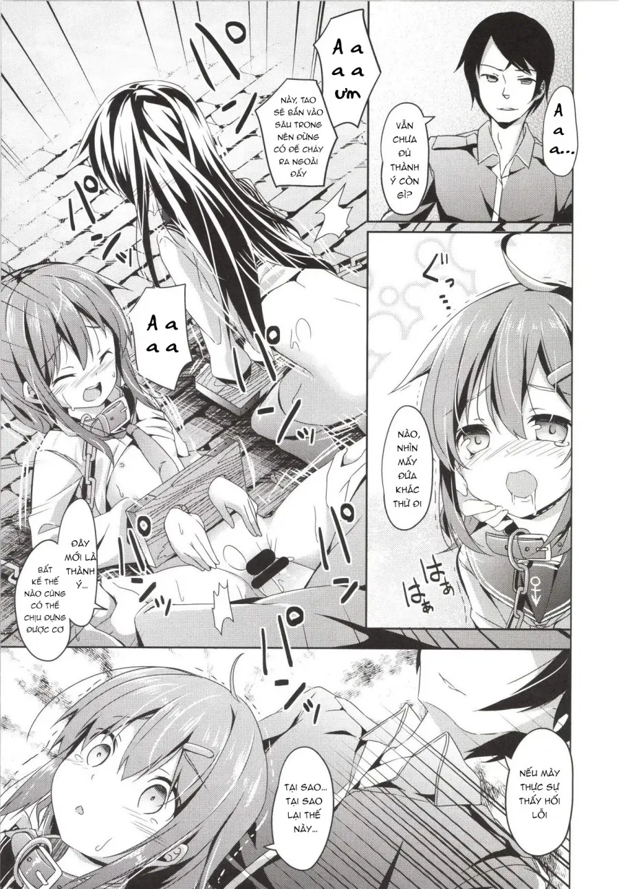 Panpan Hibiki-chan cập bến hàng ngày do hư hỏng nặng 