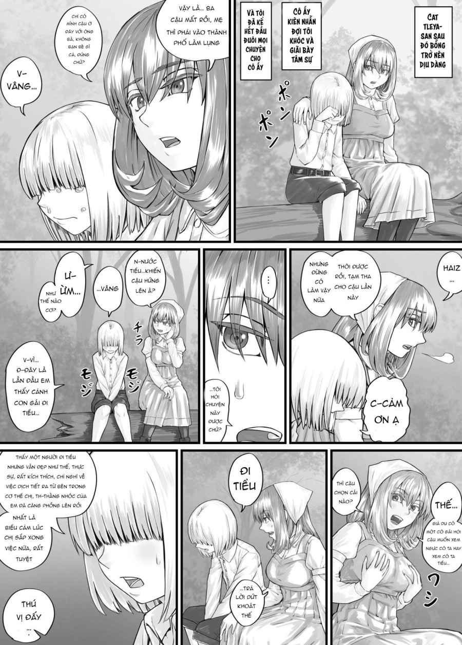 Manga nơi bạn có thể nhìn thấy cảnh mình tè lên chị gái mình 