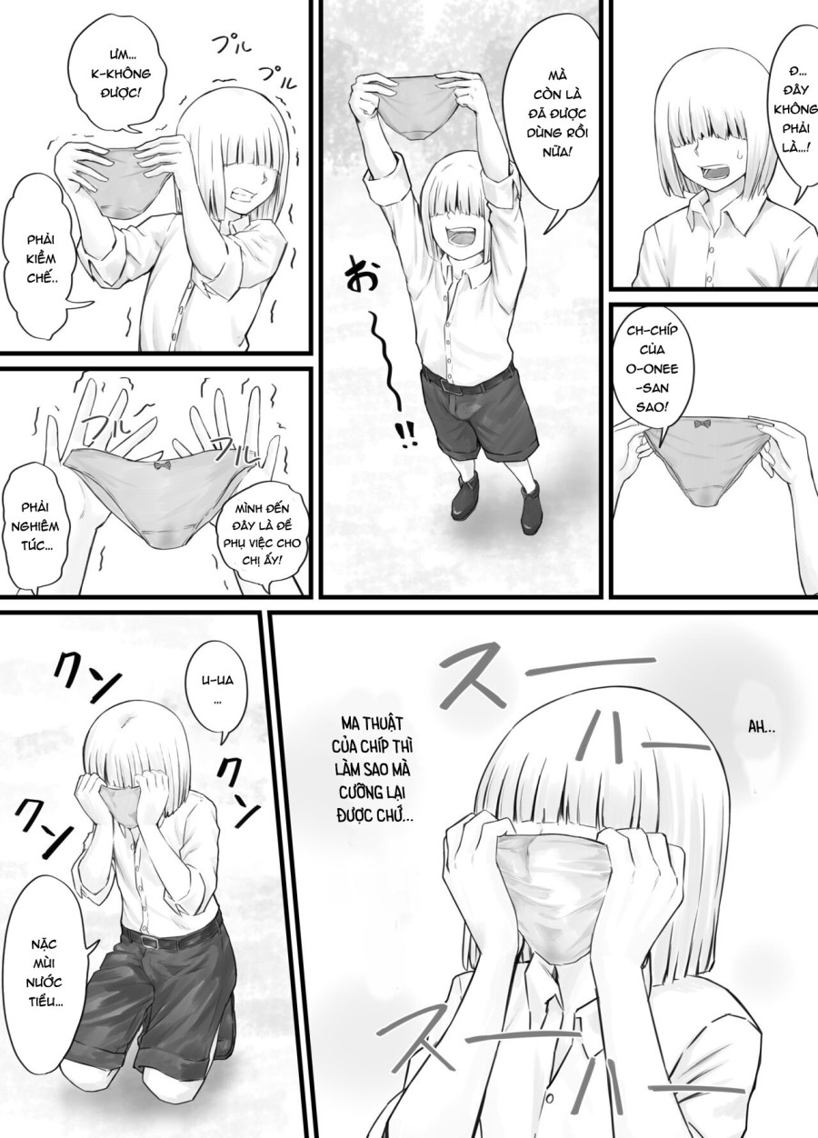 Manga nơi bạn có thể nhìn thấy cảnh mình tè lên chị gái mình 