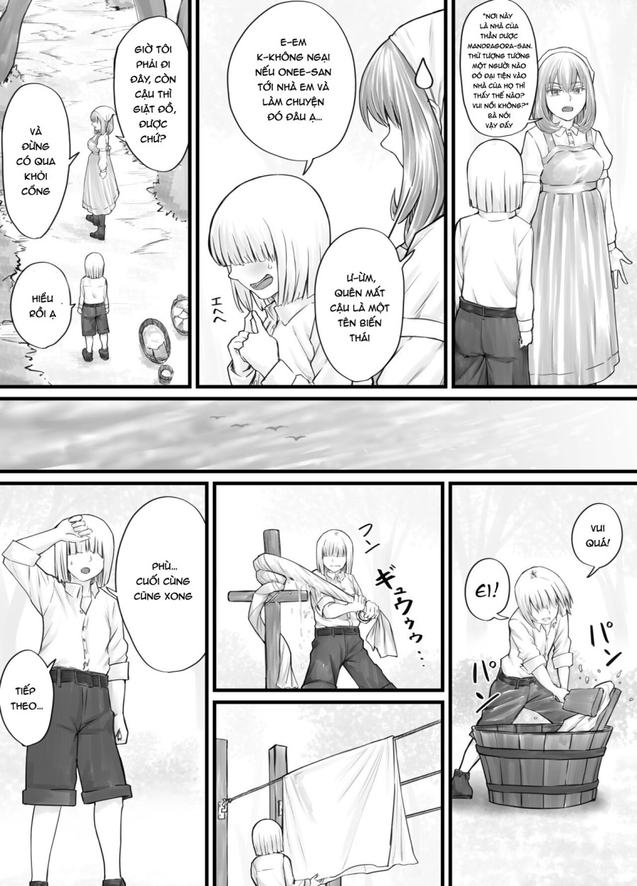Manga nơi bạn có thể nhìn thấy cảnh mình tè lên chị gái mình 