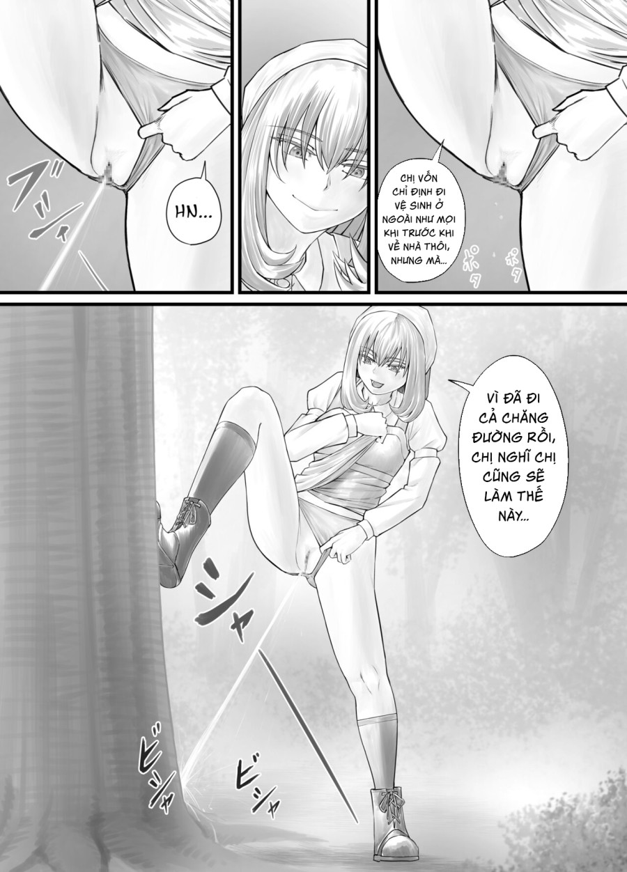Manga nơi bạn có thể nhìn thấy cảnh mình tè lên chị gái mình 