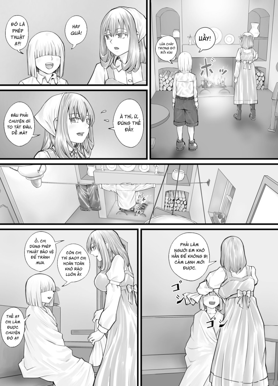 Manga nơi bạn có thể nhìn thấy cảnh mình tè lên chị gái mình 