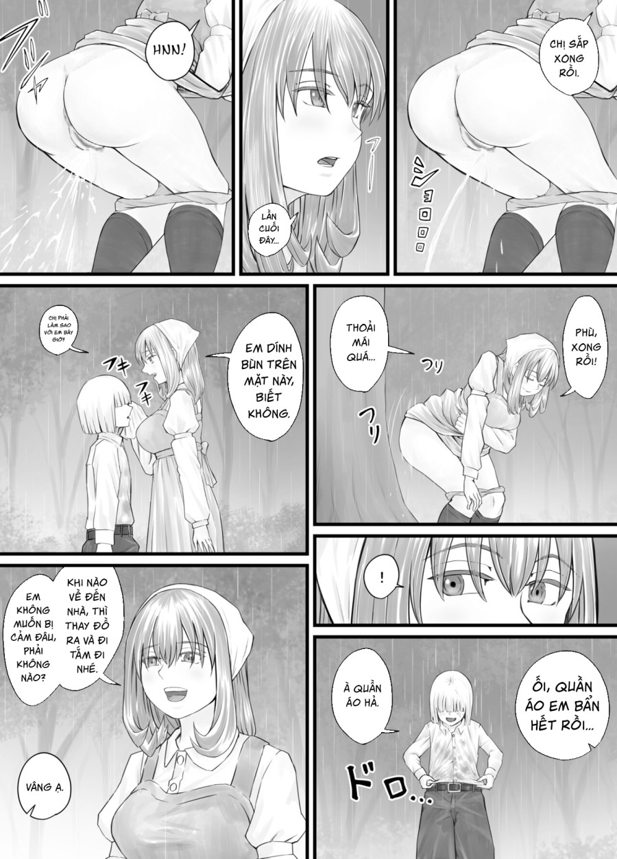 Manga nơi bạn có thể nhìn thấy cảnh mình tè lên chị gái mình 
