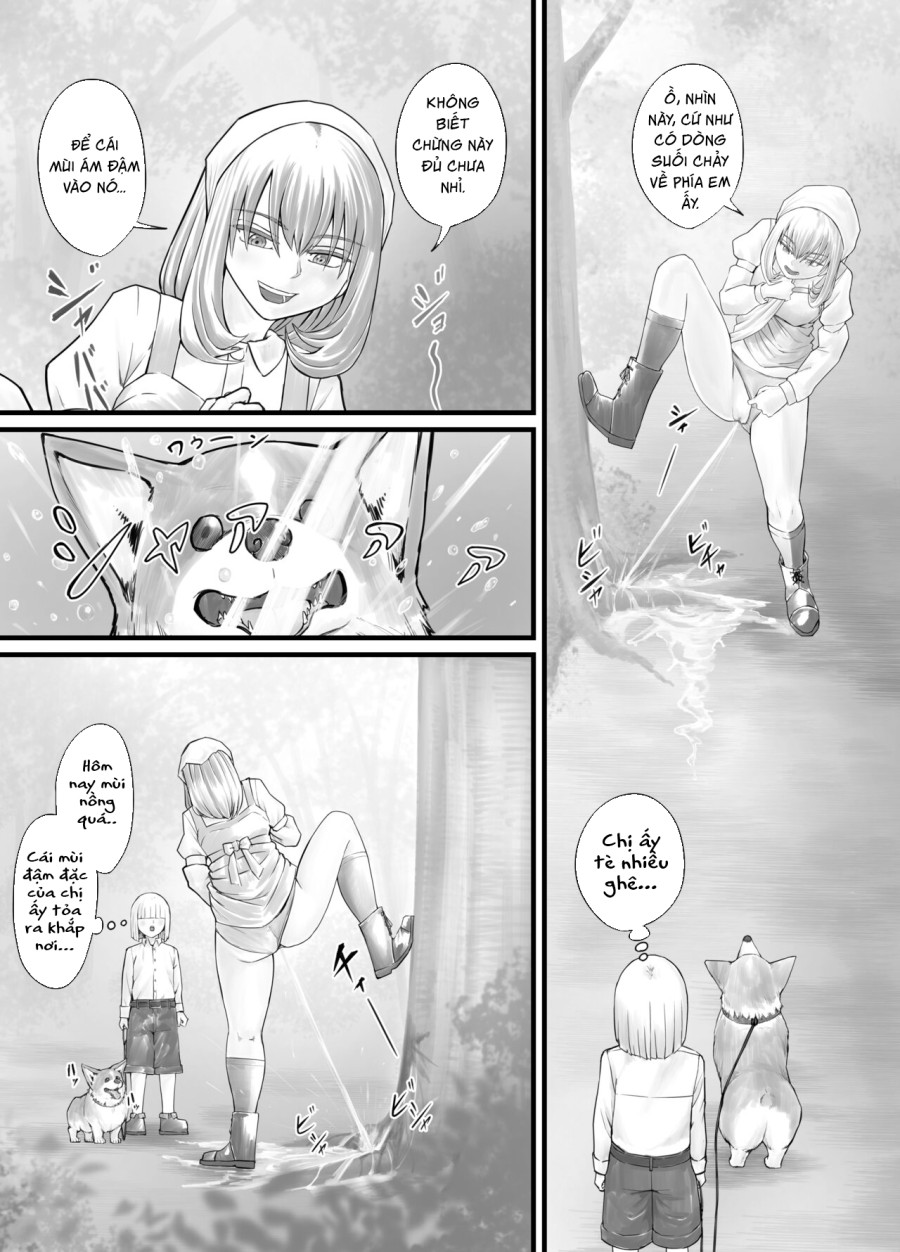 Manga nơi bạn có thể nhìn thấy cảnh mình tè lên chị gái mình 