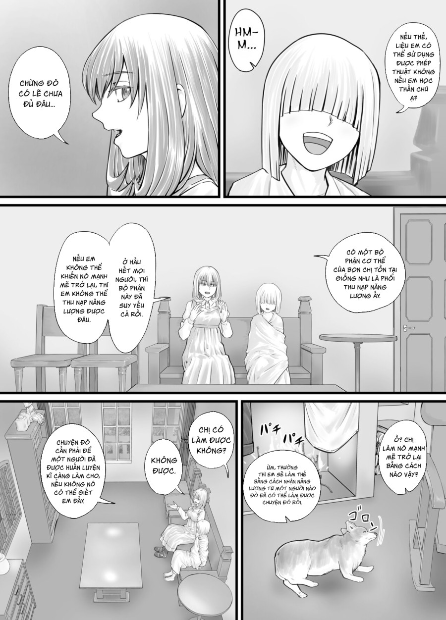 Manga nơi bạn có thể nhìn thấy cảnh mình tè lên chị gái mình 