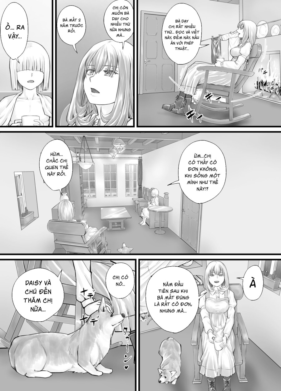 Manga nơi bạn có thể nhìn thấy cảnh mình tè lên chị gái mình 
