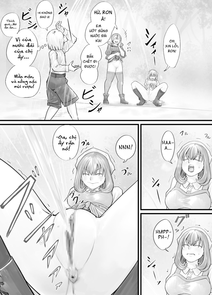 Manga nơi bạn có thể nhìn thấy cảnh mình tè lên chị gái mình 