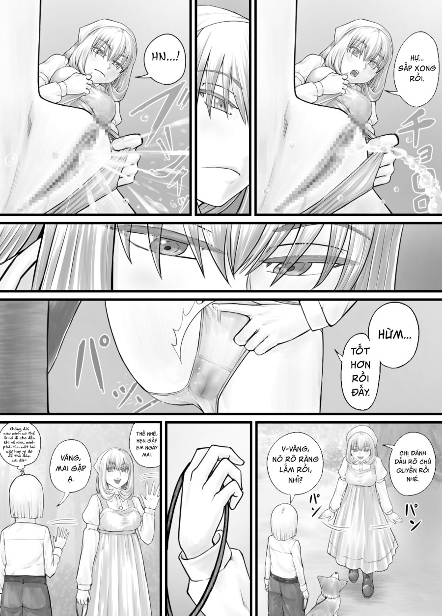 Manga nơi bạn có thể nhìn thấy cảnh mình tè lên chị gái mình 