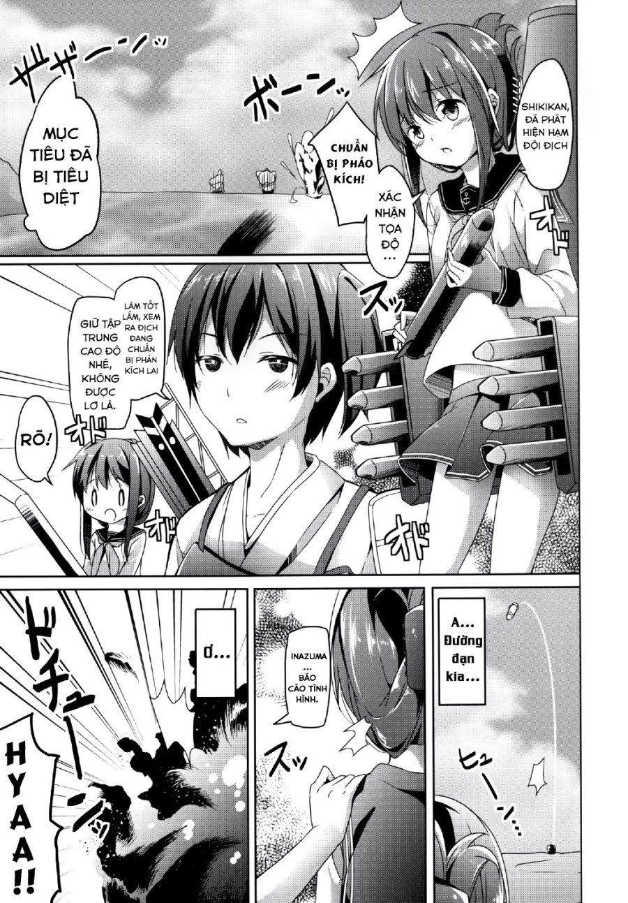 Inazuma-chan cập bến hàng ngày do bị hư hại nghiêm trọng 