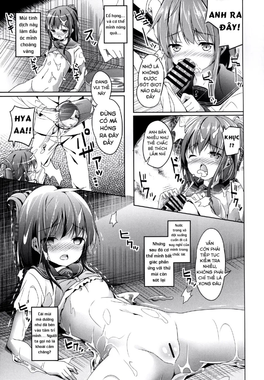Inazuma-chan cập bến hàng ngày do bị hư hại nghiêm trọng 