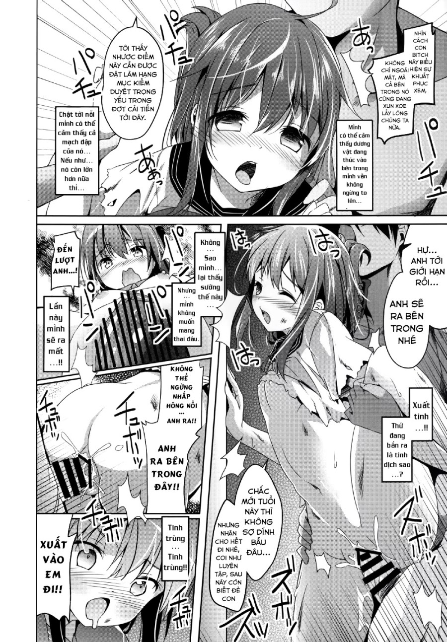 Inazuma-chan cập bến hàng ngày do bị hư hại nghiêm trọng 