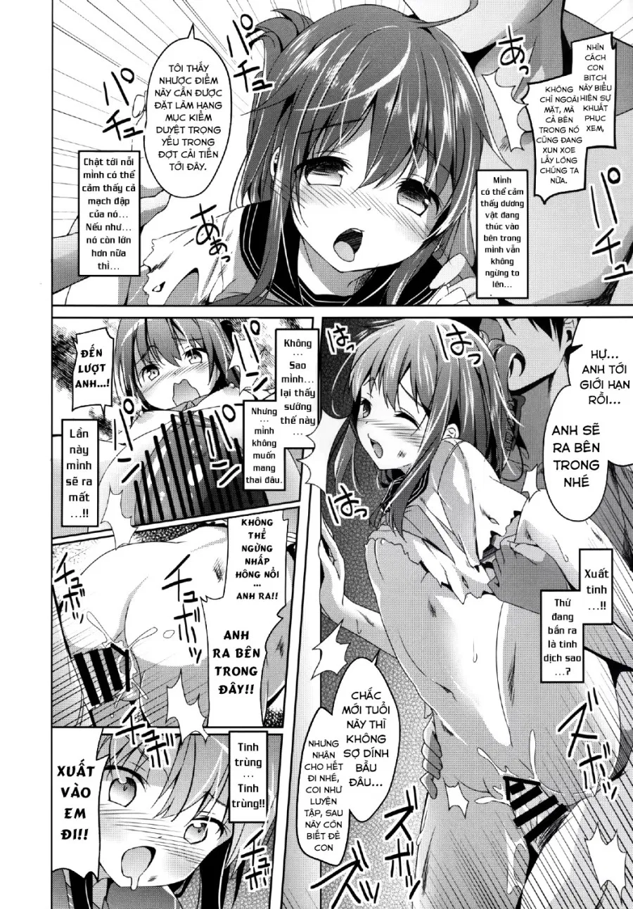Inazuma-chan cập bến hàng ngày do bị hư hại nghiêm trọng 