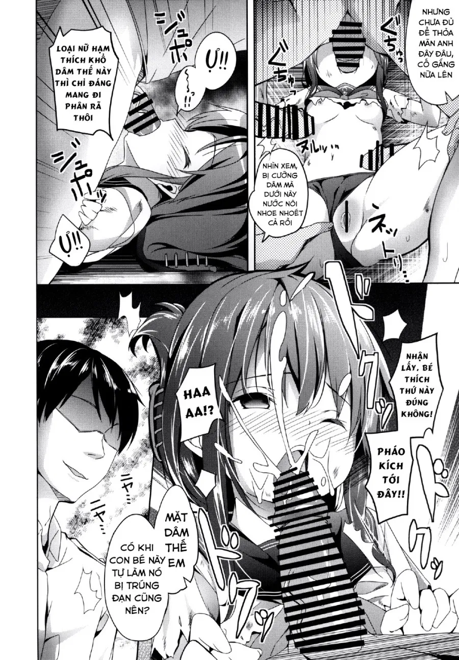 Inazuma-chan cập bến hàng ngày do bị hư hại nghiêm trọng 