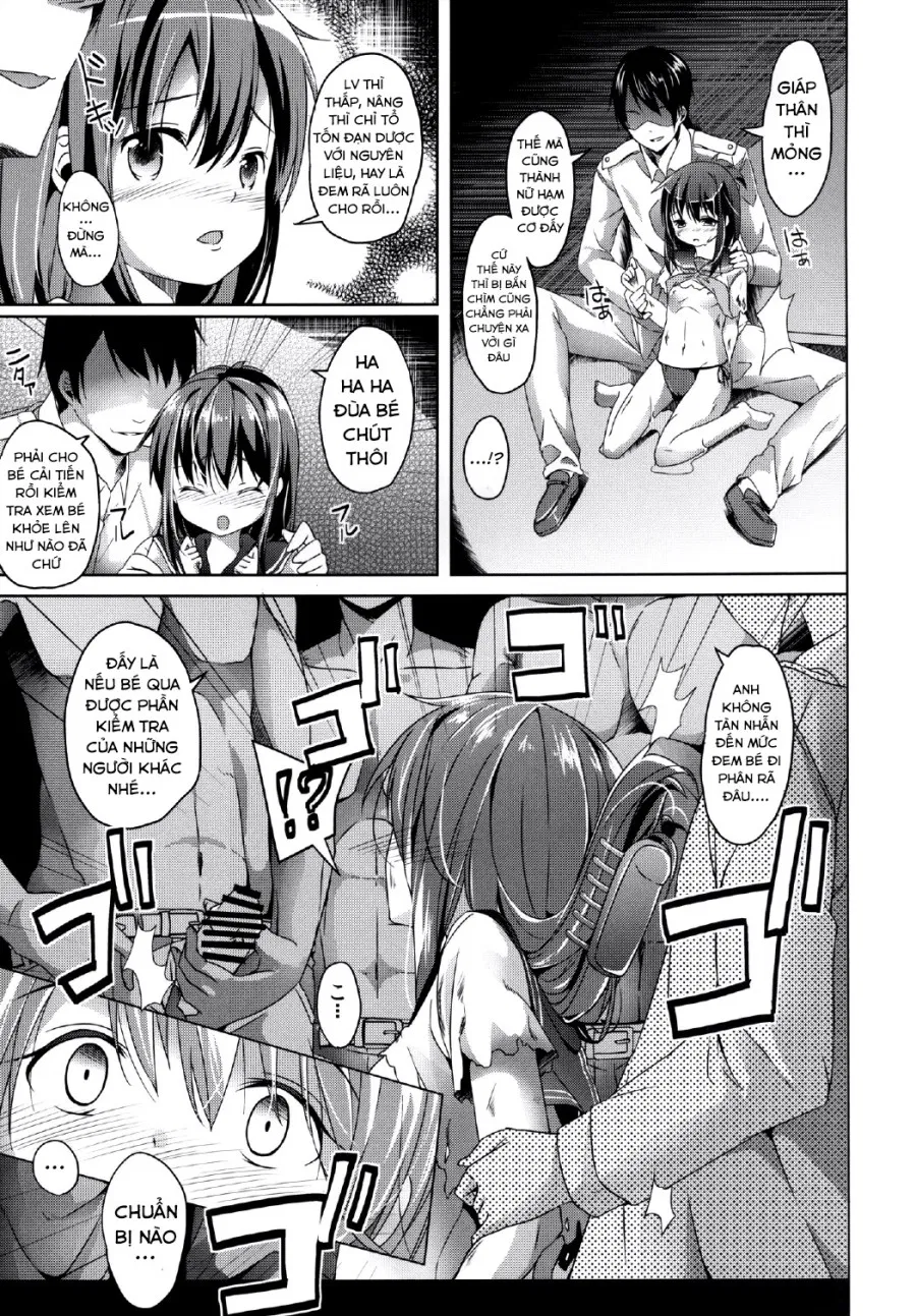 Inazuma-chan cập bến hàng ngày do bị hư hại nghiêm trọng 