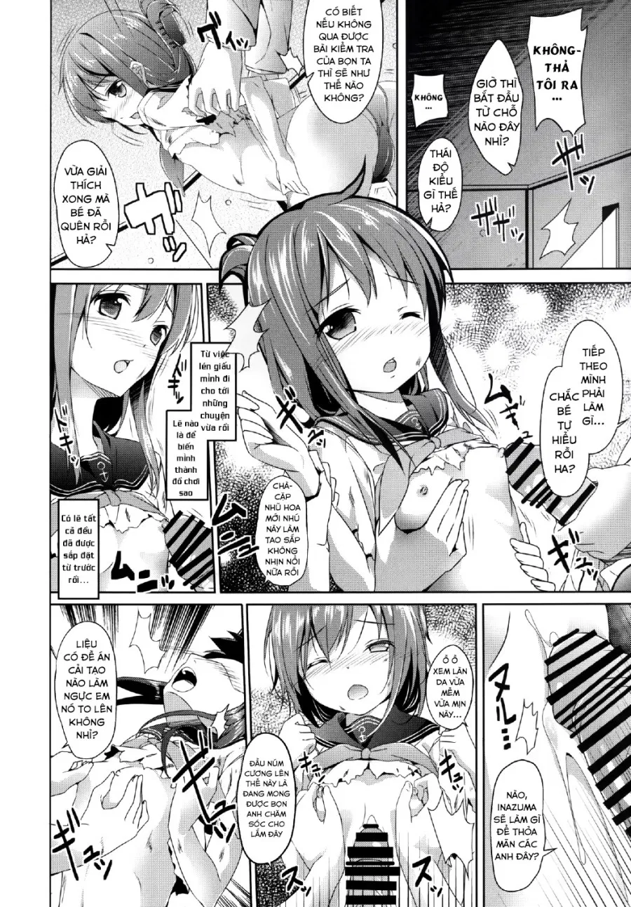 Inazuma-chan cập bến hàng ngày do bị hư hại nghiêm trọng 