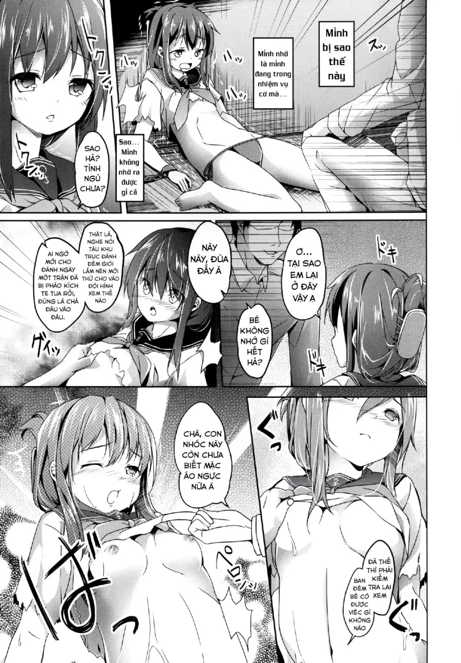 Inazuma-chan cập bến hàng ngày do bị hư hại nghiêm trọng 