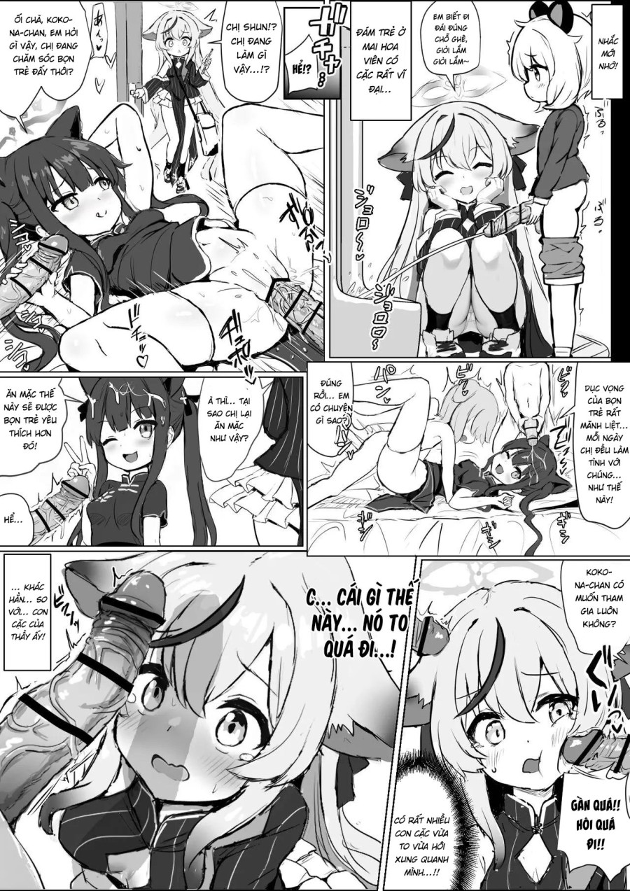 [NTR] Cocona-chan và Shun trở thành người xử lý tình dục trẻ em 