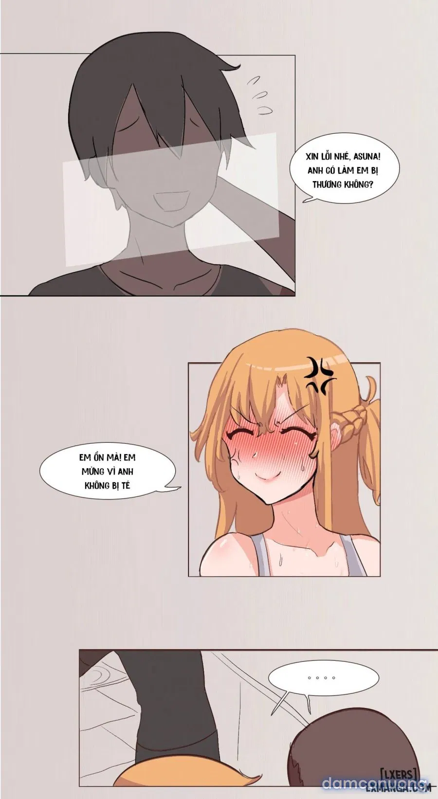 Kirito's visual bug in SAO- Truyện Màu 