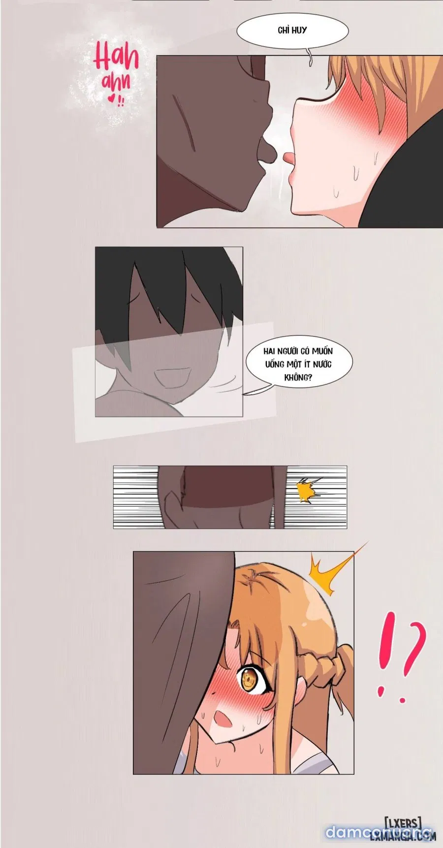 Kirito's visual bug in SAO- Truyện Màu 