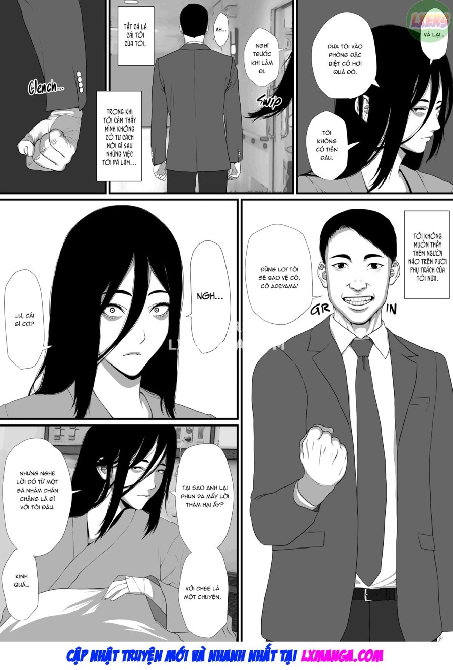 Khi tôi yêu cầu cô ấy đóng vai một người phụ nữ độc ác yandere đồng lõa với văn phòng sắc đẹp 