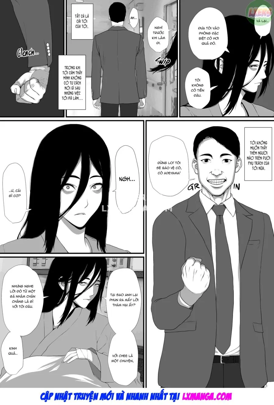Khi tôi yêu cầu cô ấy đóng vai một người phụ nữ độc ác yandere đồng lõa với văn phòng sắc đẹp 