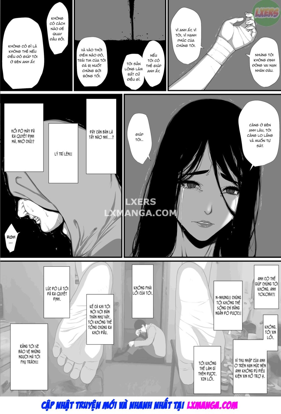 Khi tôi yêu cầu cô ấy đóng vai một người phụ nữ độc ác yandere đồng lõa với văn phòng sắc đẹp 
