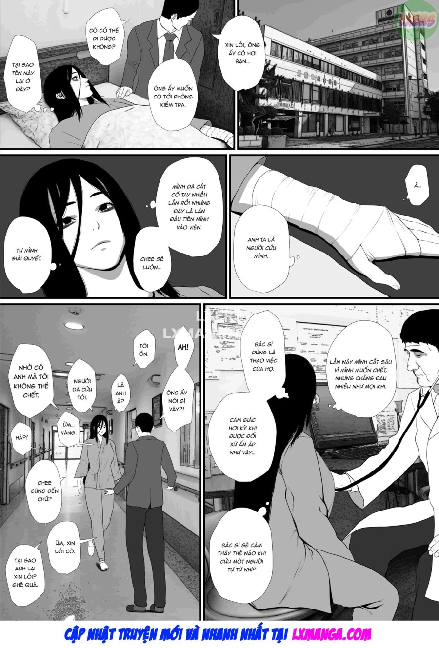 Khi tôi yêu cầu cô ấy đóng vai một người phụ nữ độc ác yandere đồng lõa với văn phòng sắc đẹp 