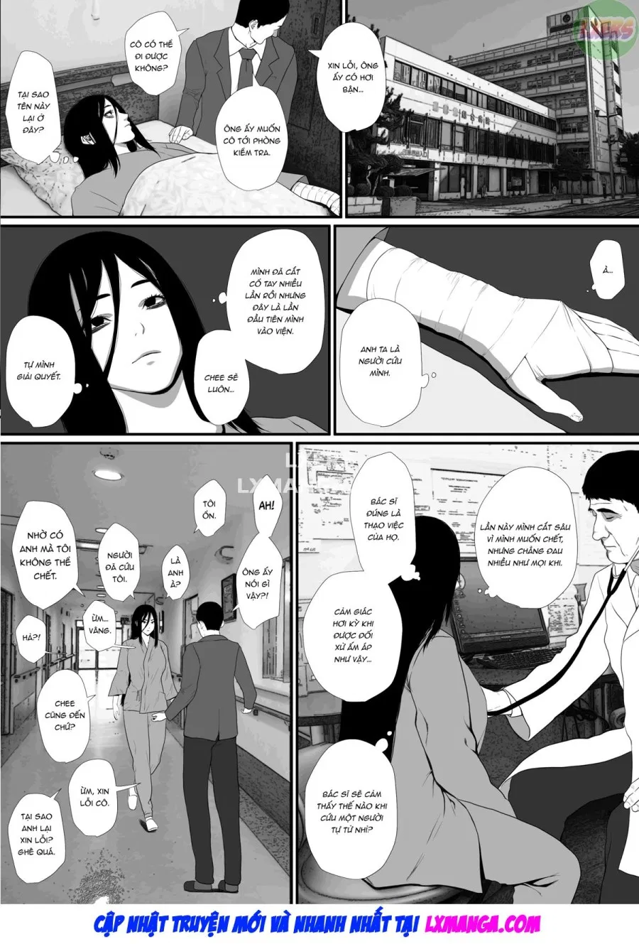 Khi tôi yêu cầu cô ấy đóng vai một người phụ nữ độc ác yandere đồng lõa với văn phòng sắc đẹp 