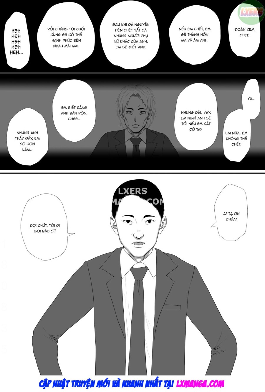 Khi tôi yêu cầu cô ấy đóng vai một người phụ nữ độc ác yandere đồng lõa với văn phòng sắc đẹp 