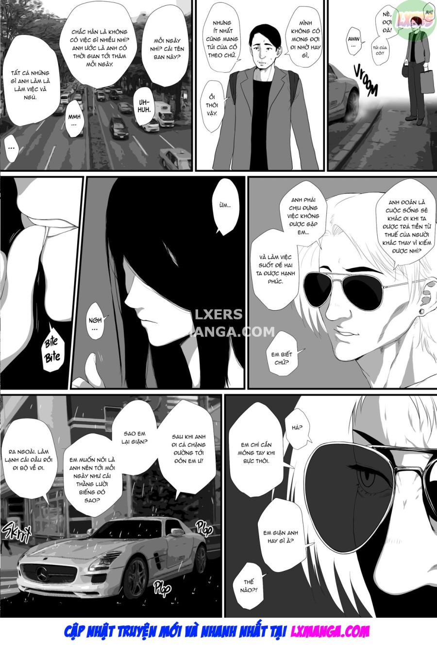 Khi tôi yêu cầu cô ấy đóng vai một người phụ nữ độc ác yandere đồng lõa với văn phòng sắc đẹp 