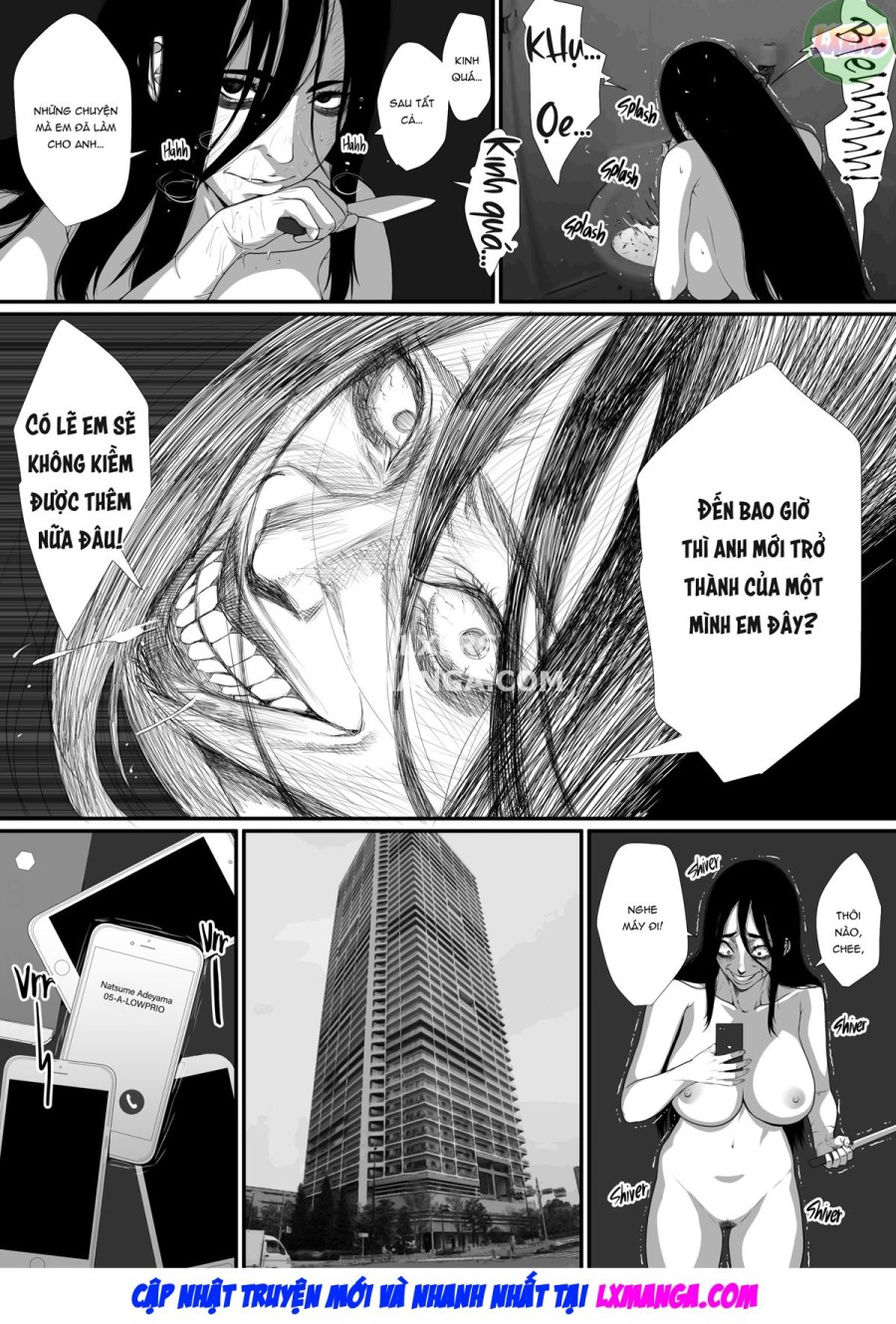 Khi tôi yêu cầu cô ấy đóng vai một người phụ nữ độc ác yandere đồng lõa với văn phòng sắc đẹp 