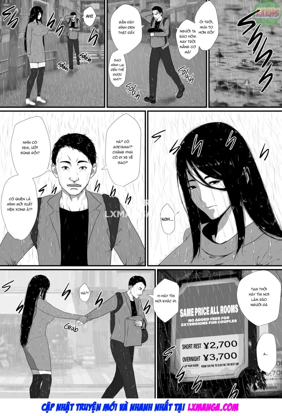 Khi tôi yêu cầu cô ấy đóng vai một người phụ nữ độc ác yandere đồng lõa với văn phòng sắc đẹp 
