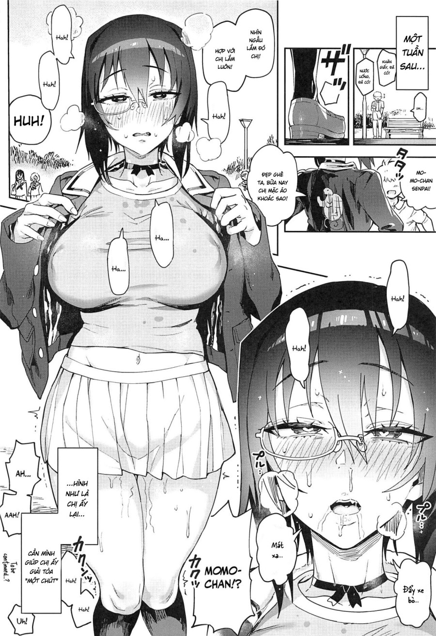 Chăm sóc momo-chan bằng con cu của tôi 