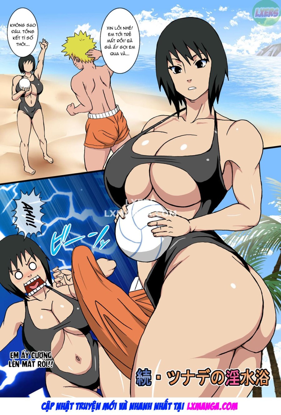 Sau bãi biển tục tĩu của Tsunade 