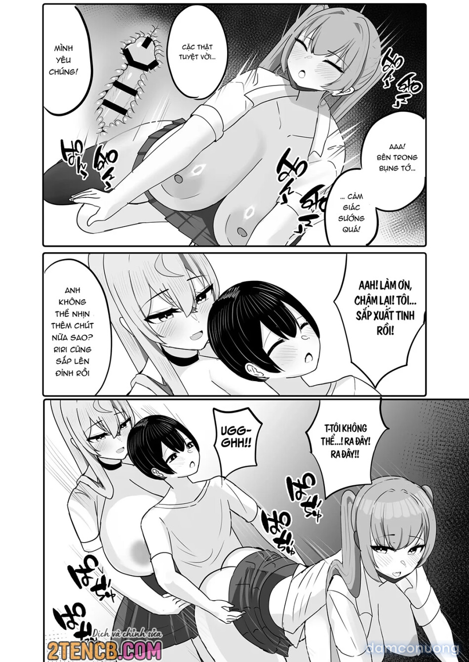 Được dàn harem gal vây quanh 