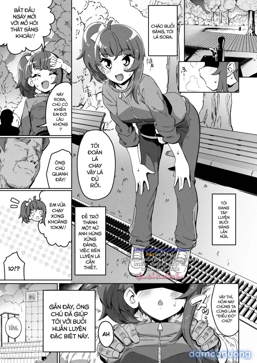 Sora ngây thơ bị lừa 