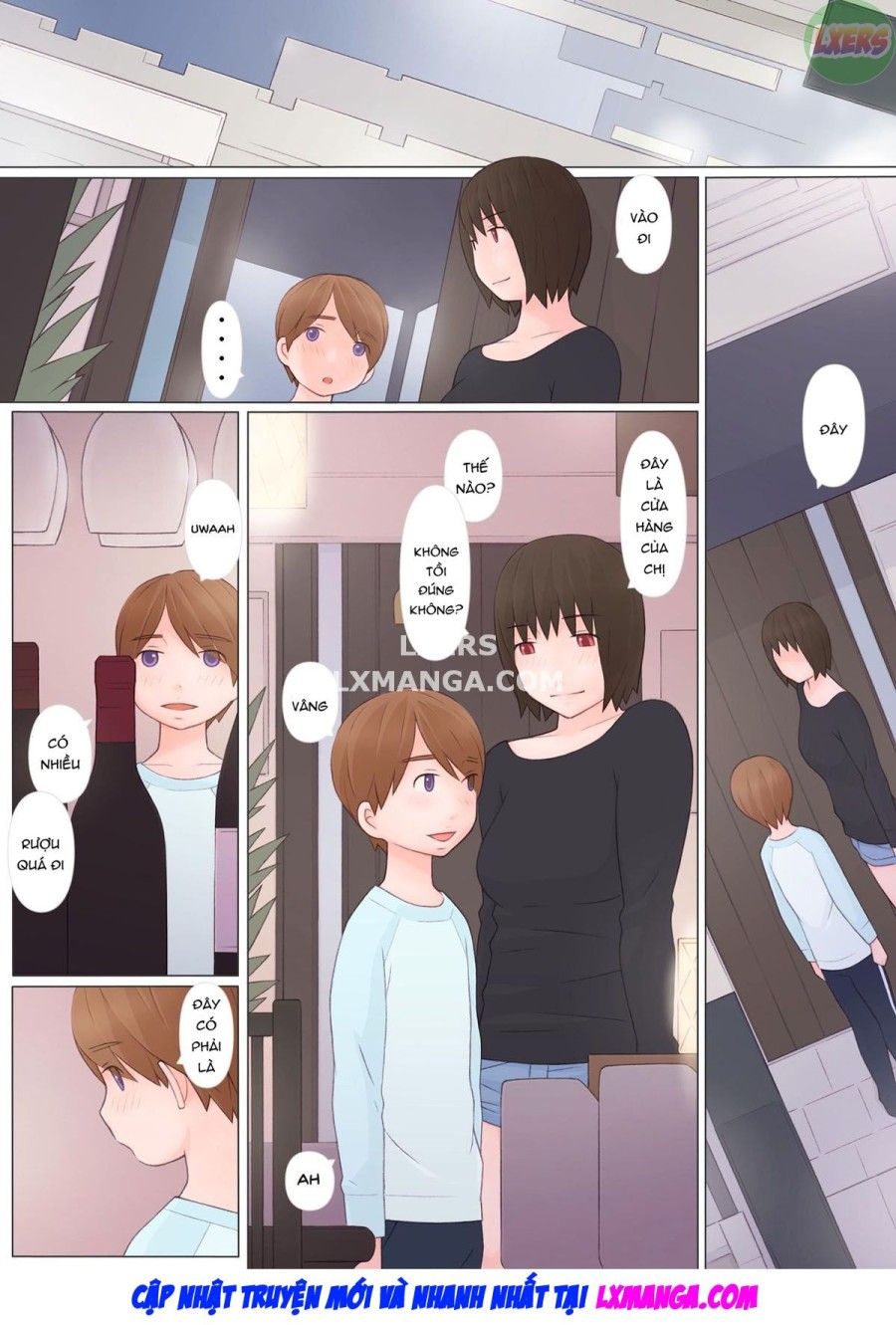 Bị quyến rũ bởi Onee-San 