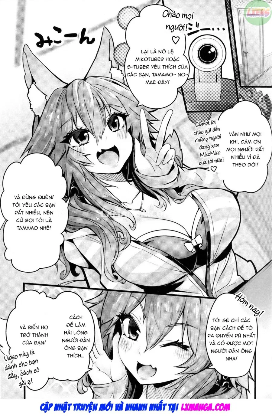 Người hầu MikoTuber Tamamo-Chan 