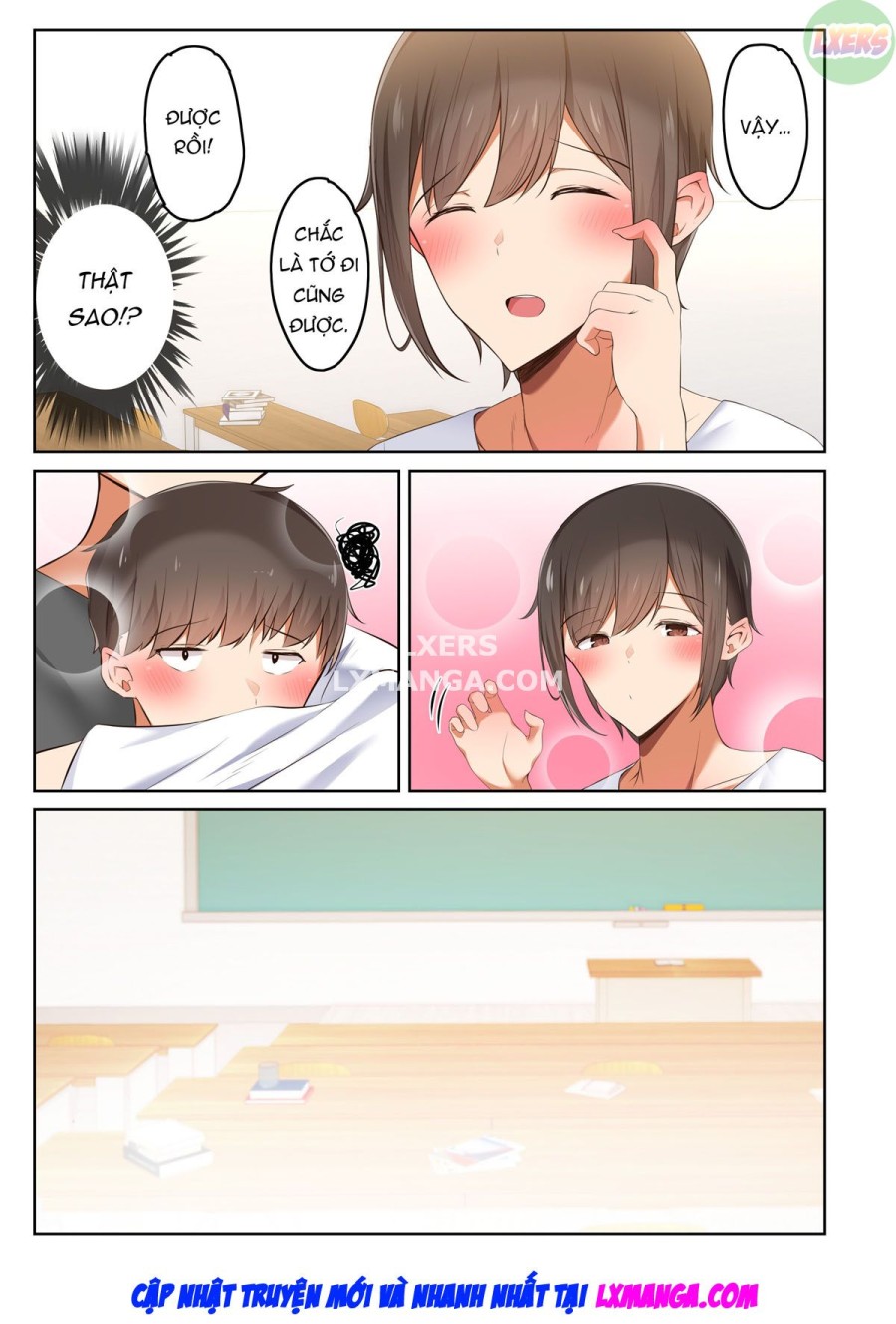 Không đời nào người bạn thời thơ ấu của tôi, người làm việc cho một người bạn nam, lại bị một con đĩ ép trở thành nữ. 
