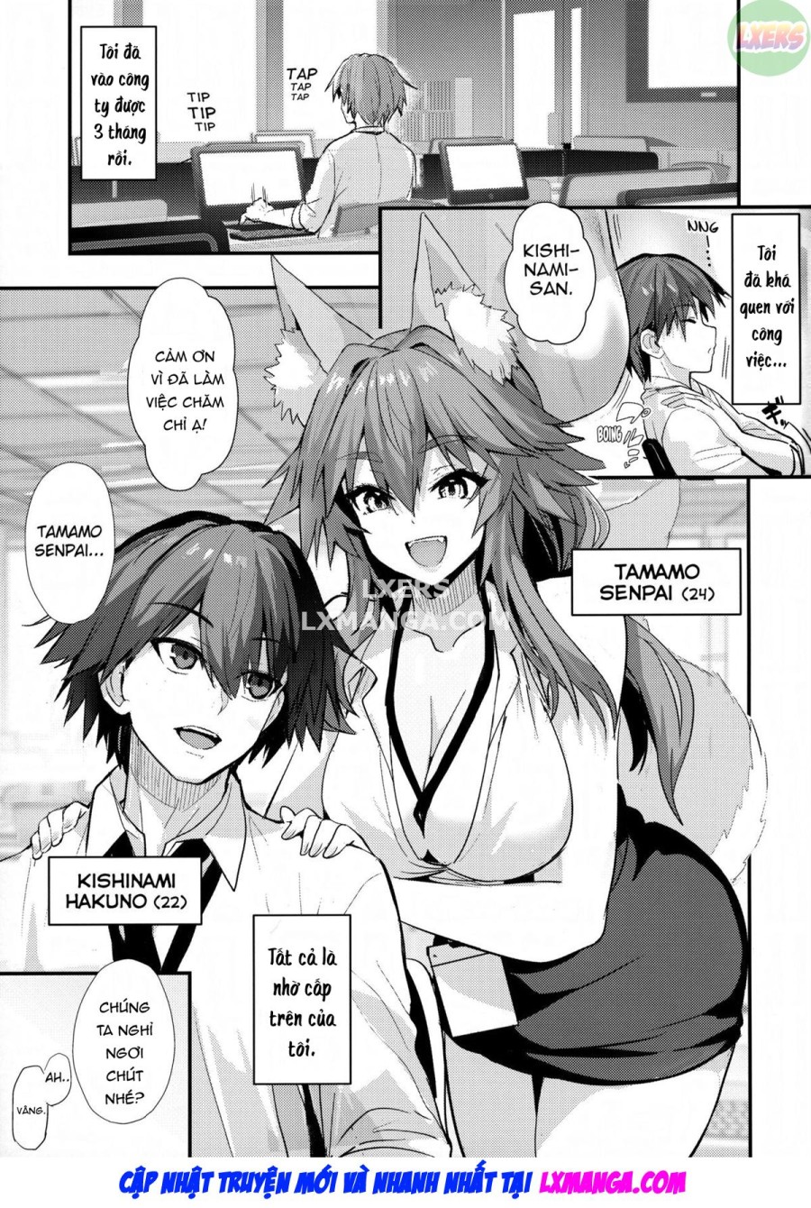 Nhân viên văn phòng Senpai Tamamo 