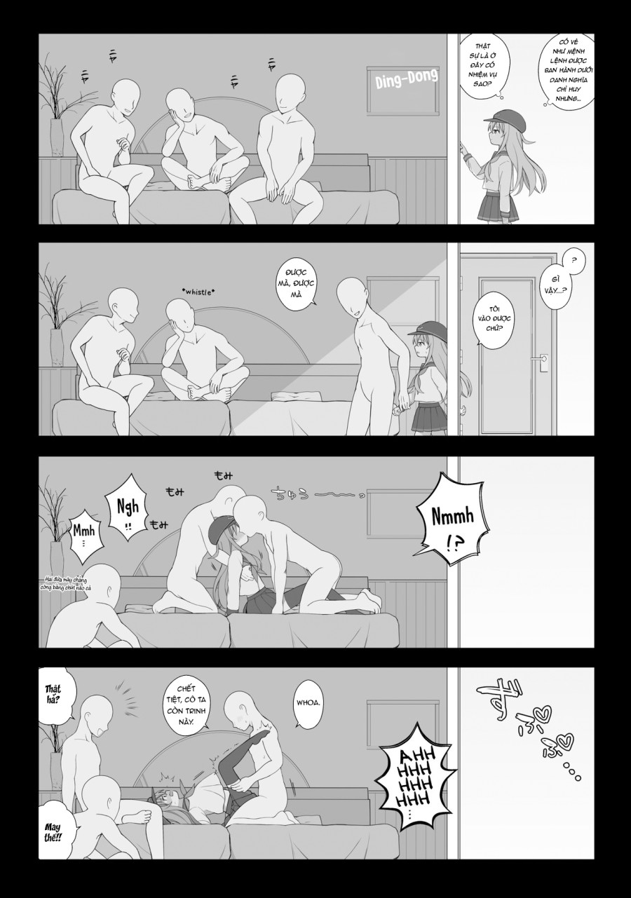 Hibiki-chan được triệu tập đi thực hiện một nhiệm vụ quan trọng 