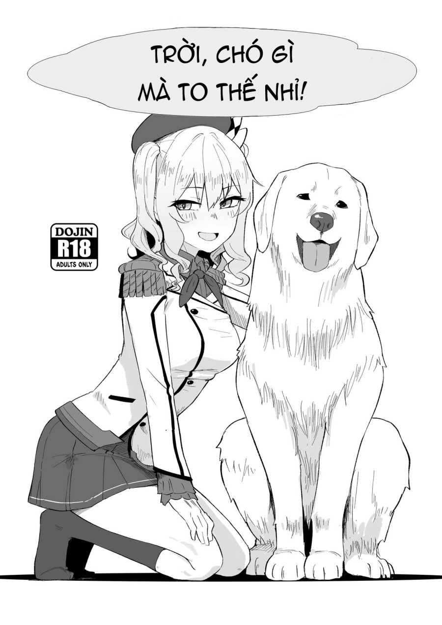 Đó là một con chó lớn 