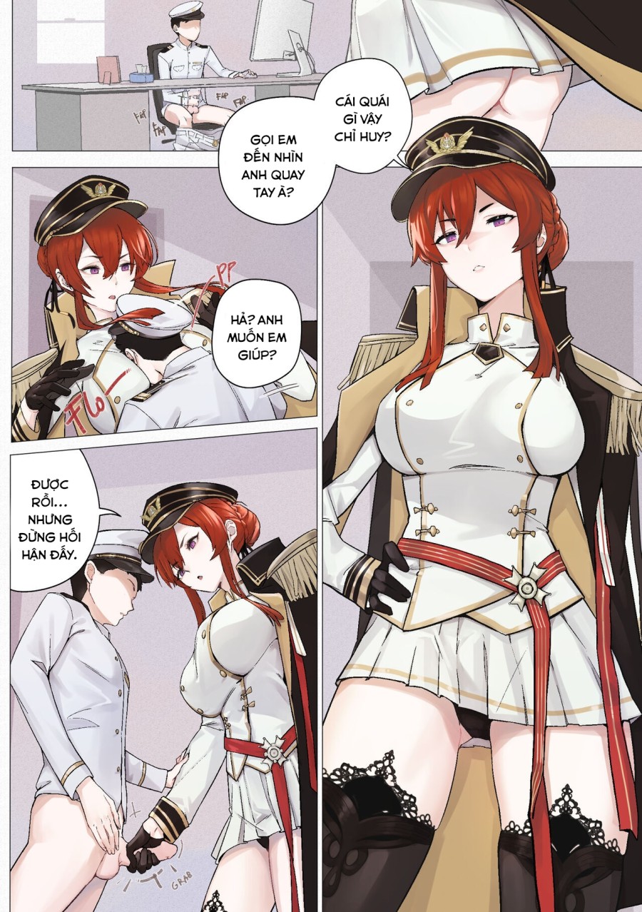 Quốc vương Doujin H Azur Lane 