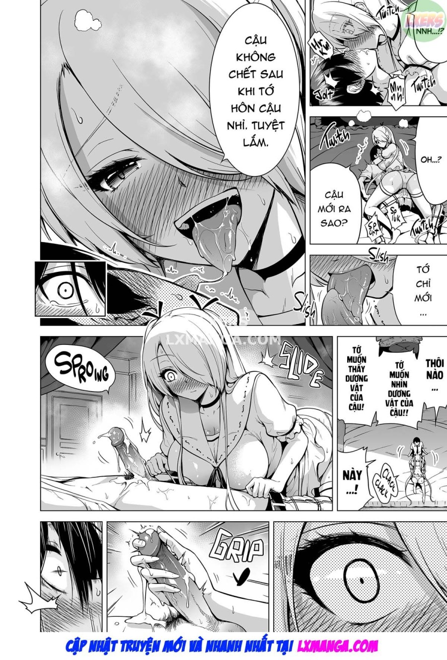 Vắt kiệt tinh trùng cùng ba chị em Succubus 