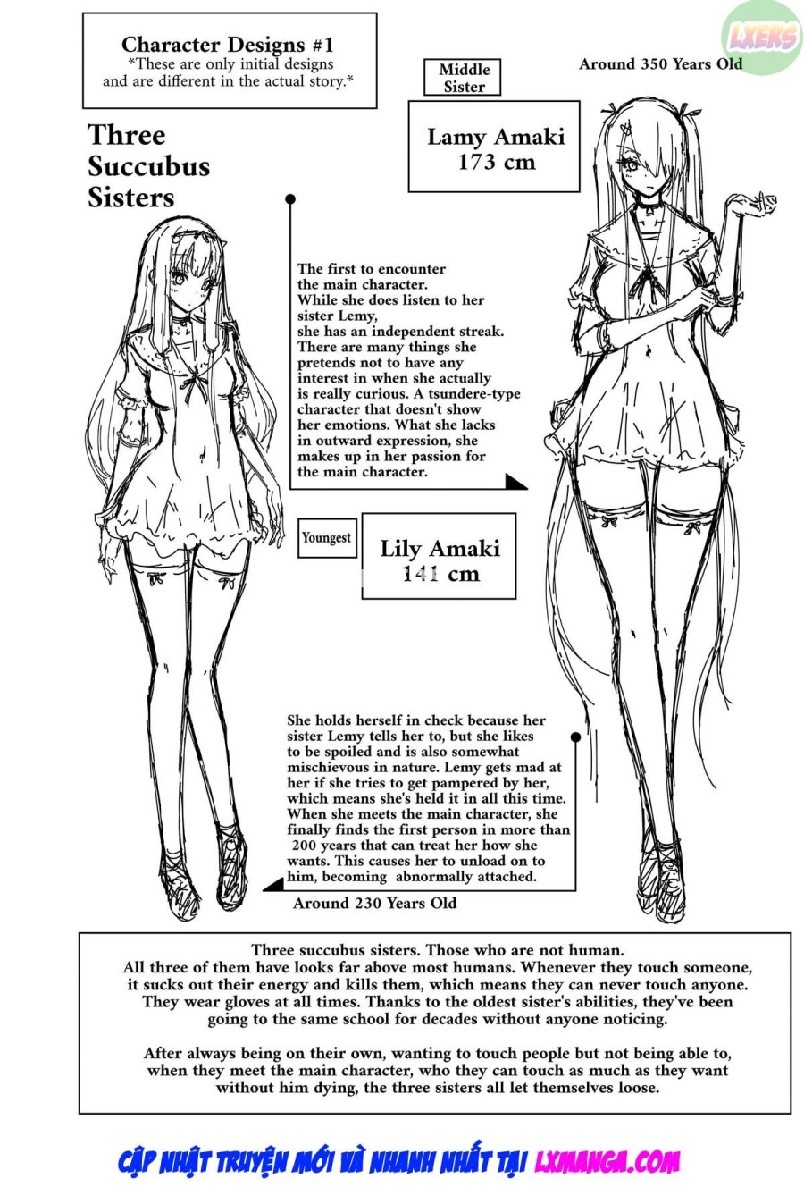 Vắt kiệt tinh trùng cùng ba chị em Succubus 