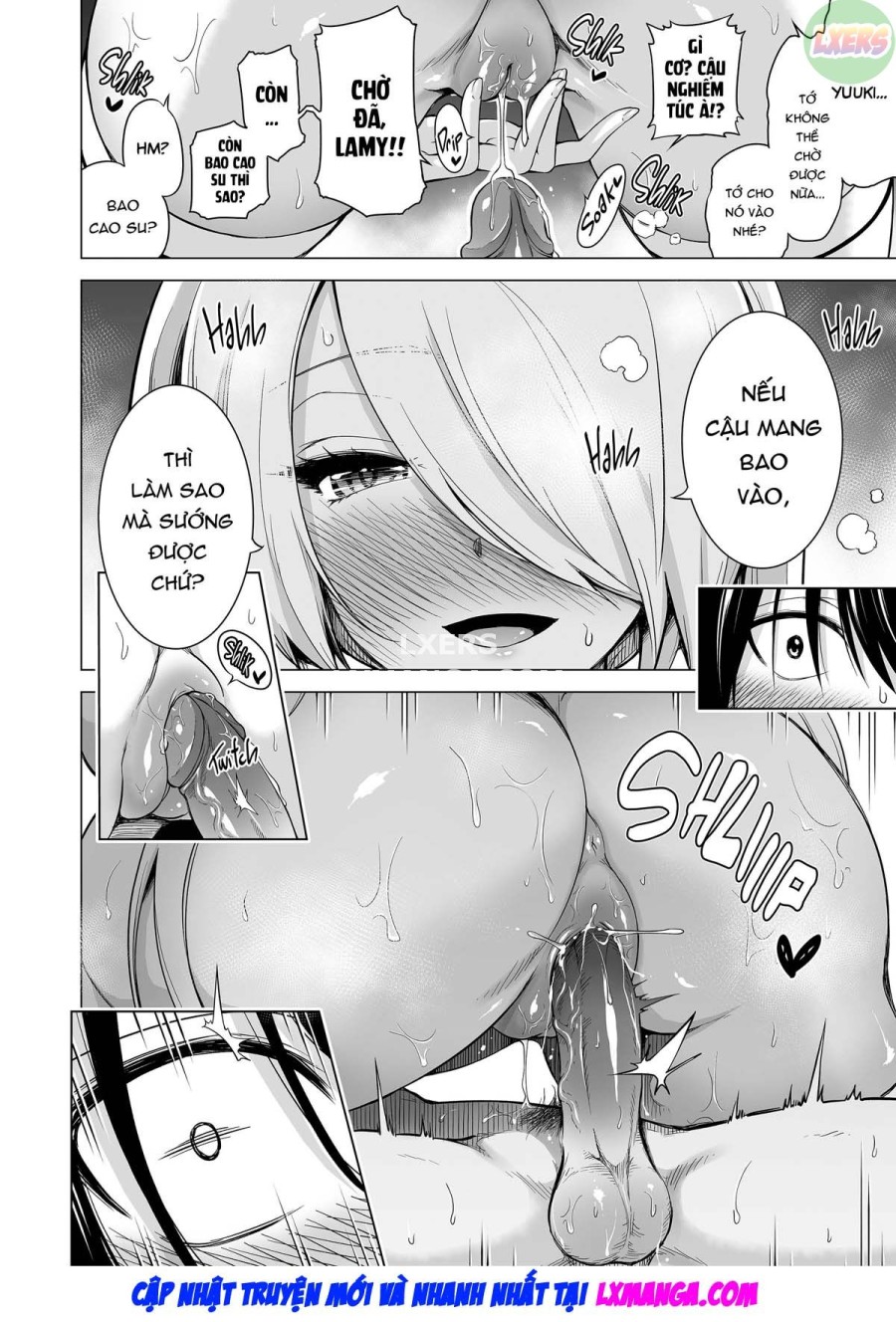 Vắt kiệt tinh trùng cùng ba chị em Succubus 